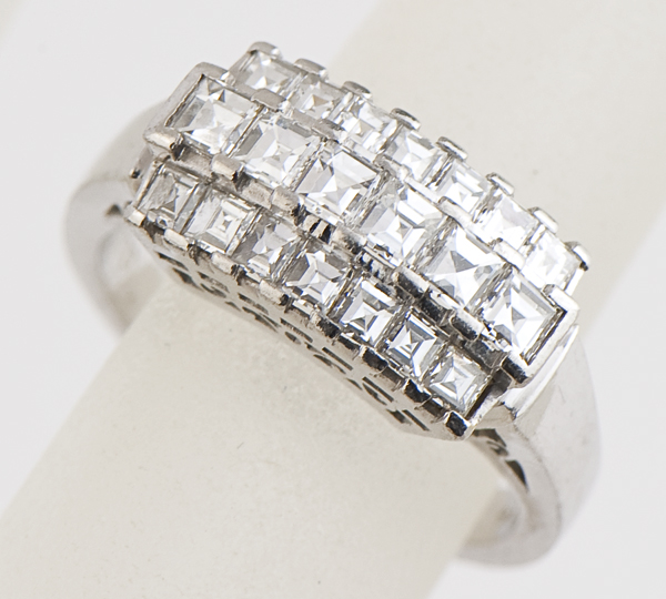 [写真]ダイヤモンド計1.12ct プラチナ900 リング【買取相場】