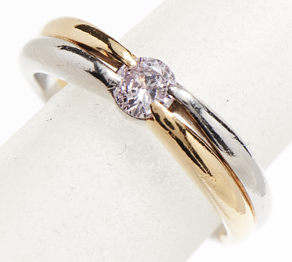 [写真]ダイヤモンド0.22ct 18金/プラチナ900 リング【買取相場】