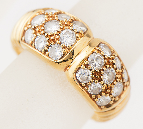 [写真]ダイヤモンド計1.02ct 18金リング【買取相場】