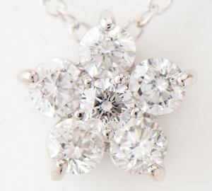 [写真]ポンテヴェキオ ダイヤモンド計0.50ct K18WG ネックレス【買取相場】