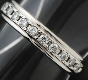 [写真]ラザール ダイヤモンド計0.35ct リング プラチナ【買取相場】