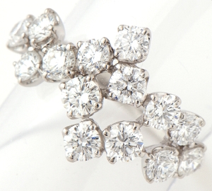 [写真]ダイヤモンド計2.00ct プラチナ リング【買取相場】