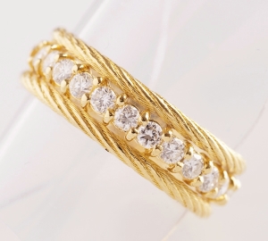 [写真]ダイヤモンド計0.50ct 18金 リング【買取相場】