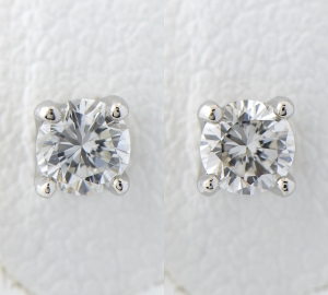 [写真]ヴァンドーム青山 ダイヤモンド計0.26ct プラチナ ピアス【買取相場】