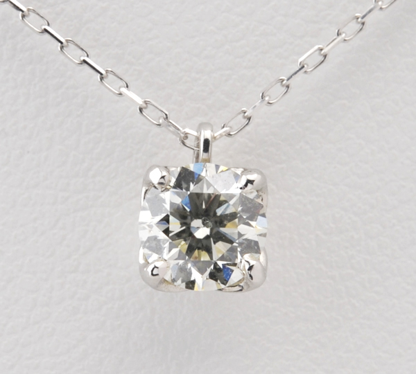 [写真]ダイヤモンド0.552ct プラチナ ネックレス【買取相場】