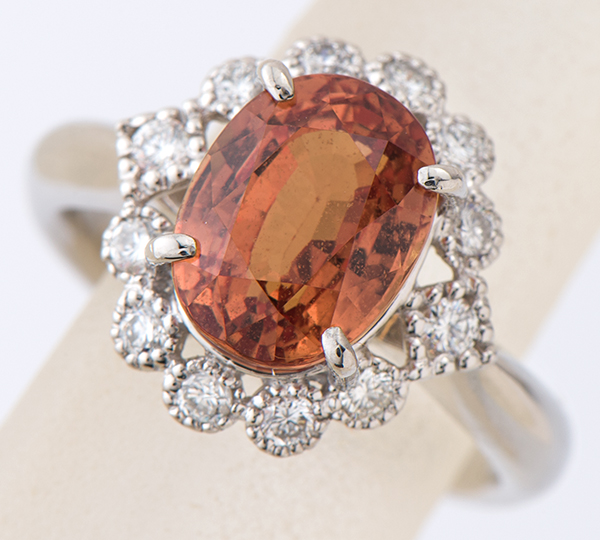 オレンジサファイア4 15ct ダイヤモンド計0 33ct プラチナ リング 買取相場 買取相場 福岡宝石市場 公式買取サイト 宝石 貴金属 宝飾品専門の適正査定 高額買取