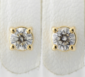 [写真]田崎真珠 ダイヤモンド0.22/0.22ct 18金 ピアス【買取相場】