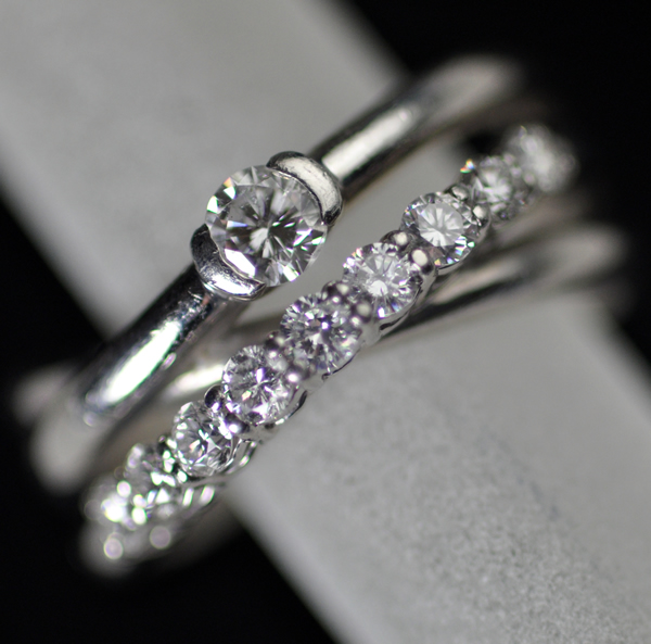 ダイヤモンド計0.7ct プラチナ900 リング【買取実績】|買取相場|福岡