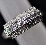 [写真]ダイヤモンド計0.72ct　プラチナ９００　リング【買取実績】