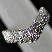 [写真]ダイヤモンド計0.51ct　プラチナ９００　リング【買取実績】