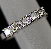 [写真]ダイヤモンド計0.5ct　プラチナ900　リング【買取相場】