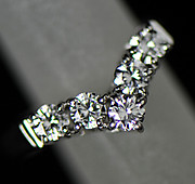 [写真]ダイヤモンド計0.69ct　プラチナ850　リング【買取相場】