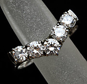 [写真]ダイヤモンド計1.05ct プラチナ900 リング【買取相場】
