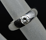 [写真]ダイヤモンド0.54ct プラチナ900 リング【買取相場】