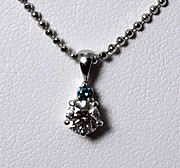 [写真]ダイヤモンド0.372ct メレダイヤモンド0.05ct プラチナ900/850 ネックレス【買取相場】