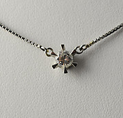 [写真]ダイヤモンド0.290ct プラチナ900/850 ネックレス【買取相場】