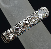 [写真]ダイヤモンド計0.81ct プラチナ900 リング【買取相場】