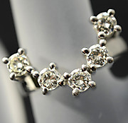 [写真]ダイヤモンド計0.67ct プラチナ900 リング【買取相場】