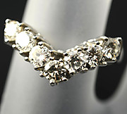 [写真]ダイヤモンド計0.74ct プラチナ900 リング【買取相場】
